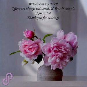 Welcome to my closet. Offers are always welcome!